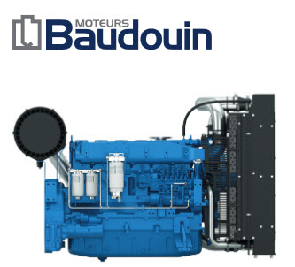 دیزل ژنراتورBaudouin باقدرت 350KVA مدل6M11G350/5