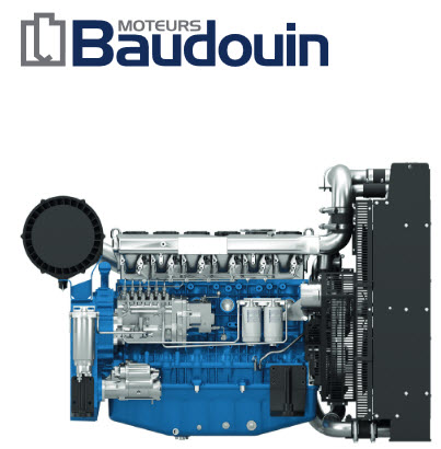 دیزل ژنراتورBaudouin باقدرت 400KVA مدل6M21G400/5