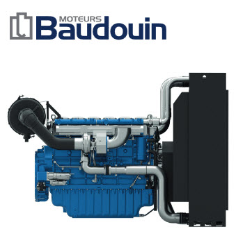 دیزل ژنراتورBaudouin باقدرت 825KVA مدل6M33G825/5