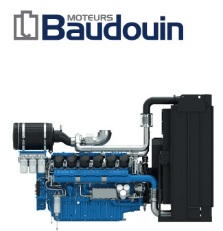 دیزل ژنراتورBaudouin باقدرت 1250KVA مدل12M33G1250/5
