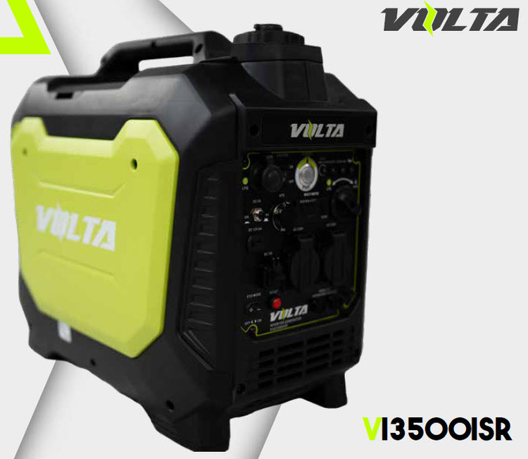 موتورژنراتور4KW تکفازدوگانه سوز اینورتر-سوپرسایلنت برند VOLTA