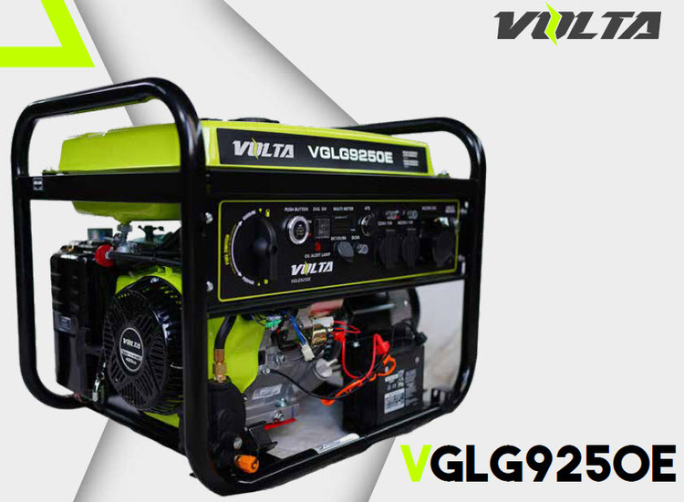 موتورژنراتور6.5KW تکفازدوگانه سوز برند VOLTA
