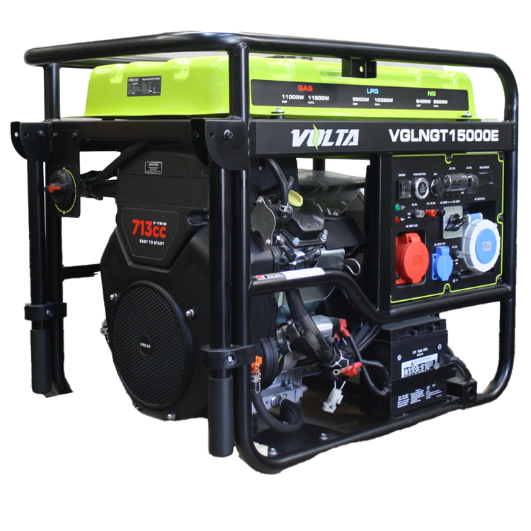 موتورژنراتور12.5KW تکفاز/سه فاز سه گانه سوز برندVOLTA (سفارش آمریکا)