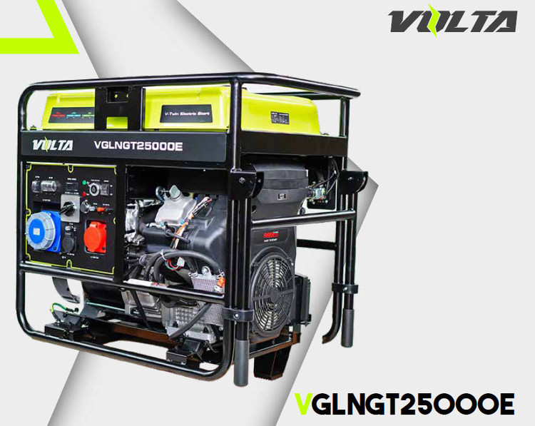 موتورژنراتور20KW تکفاز/سه فاز سه گانه سوز برندVOLTA (سفارش آمریکا)